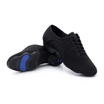 Baleriny sznurowane buty taneczne z miękkiej skóry B237-14