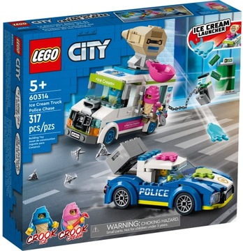 LEGO City 60314 Policyjny pościg za furgonetką