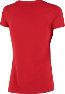 4F ФУТБОЛКА ЖЕНСКАЯ КРАСНАЯ ФУТБОЛКА TSD001B размер L