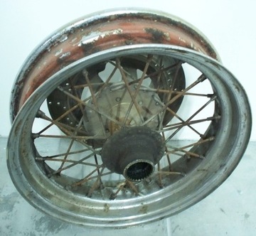 KOŁO TYLNE 15 DO RUSKA CUSTOM DNIEPR URAL M-72