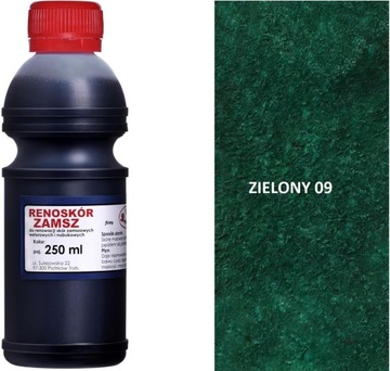 ZIELONA FARBA DO WYKŁADZINY WELURU PODSUFITKI +250