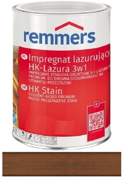 Remmers HK-Lazura 3w1 Impregnat Orzech 0,75l