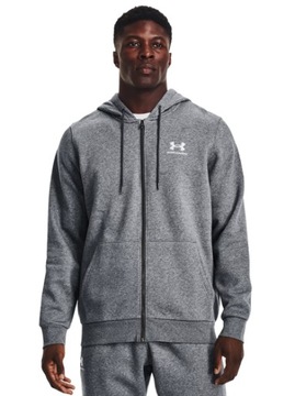 BLUZA MĘSKA UNDER ARMOUR ROZPINANA Z KAPTUREM DRESOWA SPORT BAWEŁNA 1373881