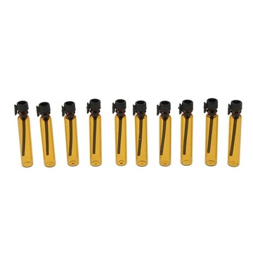 Набор из 50 флаконов-капельниц из янтарного стекла для эфирных масел по 2 мл.