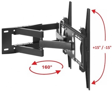 ВРАЩАЮЩИЙСЯ КРОНШТЕЙН ДЛЯ ТЕЛЕВИЗОРА ВЕШАЛКА ДЛЯ ТЕЛЕВИЗОРА 32, 40, 43, 48, 50 дюймов, универсальная