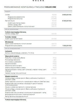 Volvo XC90 II 2025 VOLVO V90 CORE T6 PLUG-IN (253 + 145KM) DOSTĘPNY OD RĘKI, zdjęcie 7