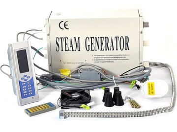 SAUNA PAROWA KOMPLETNY ZESTAW GENERATOR PARY TR019