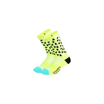 Madani:skarpety rowerowe Unisex, r.36-46 - seledyn