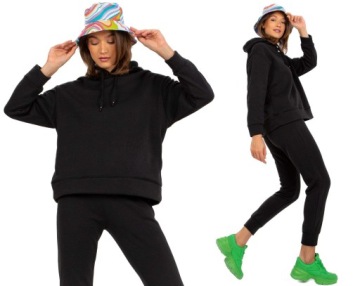 Теплый спортивный костюм Комплект спортивных костюмов SWEATSHIRT F508 фуксия S/M