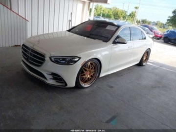 Mercedes Klasa S W223/V223 2021 Mercedes-Benz Klasa S 580 4Matic 2021 4.0l 4.0 Benzyna 496KM, zdjęcie 1