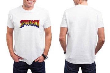 KOSZULKA T-shirt męski RETRO SPIDER-MAN MARVEL XL