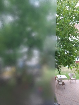 67,5cm Folia na szybe okno Transparentna Połysk - do zabezpieczenia