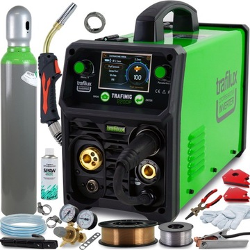 SPAWARKA migomat Synergia DUAL PULS Aluminium 230V MIG ZESTAW PÓŁAUTOMAT