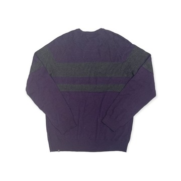 Bluzka sweter męski fioletowy CALVIN KLEIN L