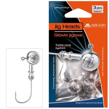 MIKADO GŁÓWKA ABERDEEN JIG BN 7g - 3/0 - op.3szt.