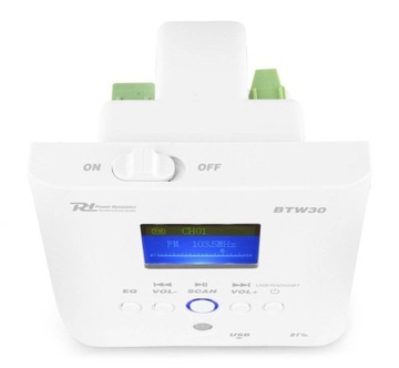 ПОТОЛОЧНЫЕ ДИНАМИКИ JBL НАСТЕННЫЙ РАДИО BT USB LCD