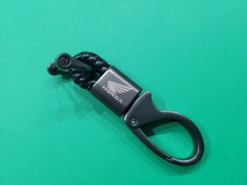 Плетеный брелок Honda Черный