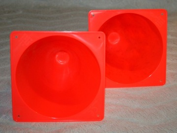 ДОРОЖНЫЙ КОНУС ОРАНЖЕВЫЙ КОНУС 19 см 4 шт.