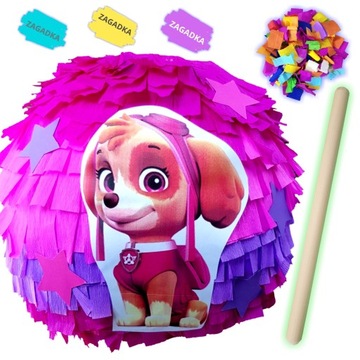 PINIATA SKYE NA URODZINY PINATA PSI PATROL GRATISY