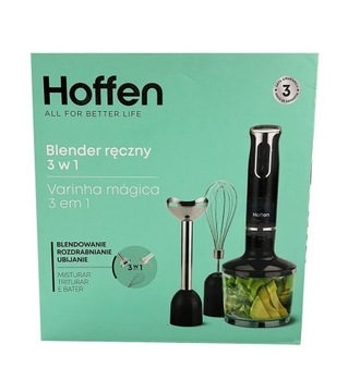 Blender ręczny 3w1 Hoffen czarny