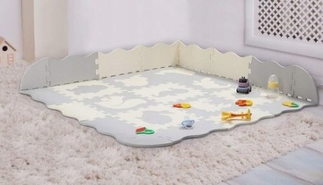 Пенопластовый коврик для детского манежа PUZZLE 25 шт. BŻ