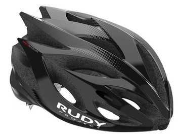 Kask Rudy Project Rush Black Titanum shiny - S