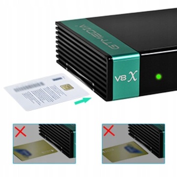 DVB-S, DVB-S2, DVB-T GT Media V8X тюнер