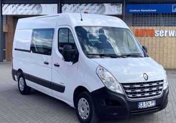 Renault Master IV Furgon FWD 2.3 dCi 100KM 2012 Renault Master Master L2H2 Brygadowy 7 osob