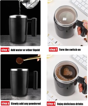 Кофейные кружки THERMAL SELF-MIXING MUG 380мл