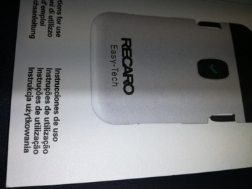 Сигнализация для сиденья Recaro Easy Tech, белая