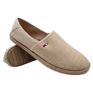 ESPADRYLE MĘSKIE Trampki Wsuwane Tenisówki LEKKIE Przewiewne Na Lato 44