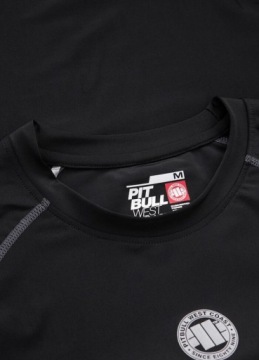 PIT BULL RASHGUARD компрессионный плюс МАЛЕНЬКИЙ ЛОГОТИП M