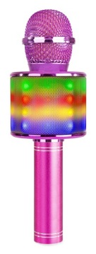 Караоке ECHO Bluetooth USB Aux со светодиодным микрофоном