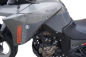 Malaguti Dune 125 2021-23 КОМПЛЕКТ наклеек шпона БЕЛЫЙ ЧЕРНЫЙ СЕРЫЙ.