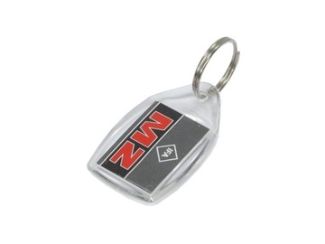 БРЕЛОК MZ, БЕЛЫЙ, ЧЕРНЫЙ