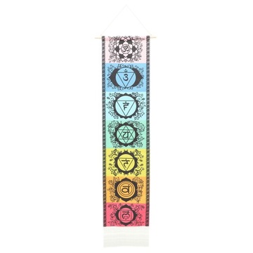 MANDALA TAPESTRING ŚCIENNY FLAGA MODLITWA BOHO