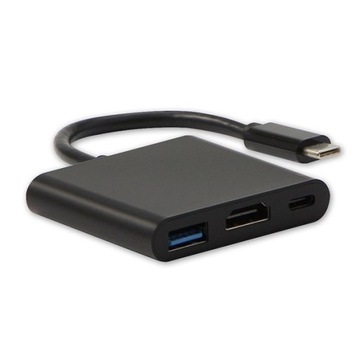 Альтернативный режим USB/Video DP, HDMI F + USB C F (PD) + USB