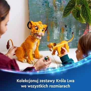 LEGO Disney 43243 Львёнок Симба из мультфильма «Подарок Короля Льва»