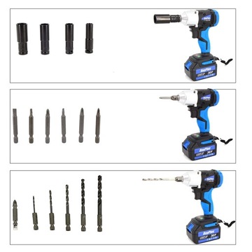 АККУМУЛЯТОРНАЯ ДРЕЛИ-ОТВЕРТКА 18В УДАРНЫЙ аккумулятор