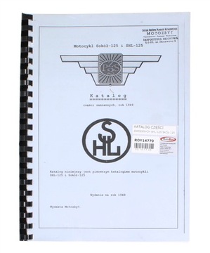 KATALOG CZĘŚCI ZAMIENNYCH SHL-125 SOKÓŁ-125