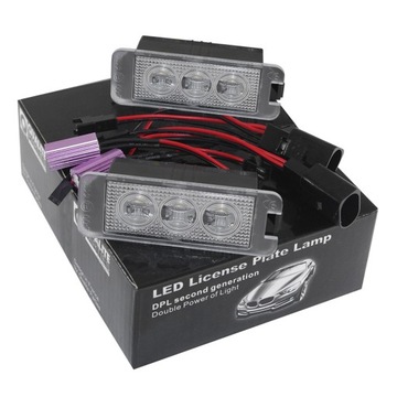 LAMPKI LED TABLICY VW PASSAT B6 B7 CC SCIROCCO 09-