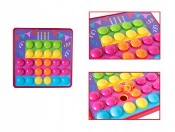 ASKATO мозаика Пуговица обучающая для маленьких ручек 10477