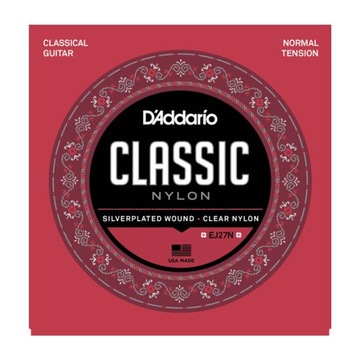 STRUNY D'ADDARIO EJ27N 028-043 DO KLASYKA + KOSTKI