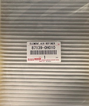 FILTR KABINOWY TOYOTA AYGO X 87139-0H010