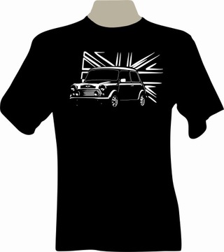 KOSZULKA T-shirt z nadrukiem dla fana MINI COOPER