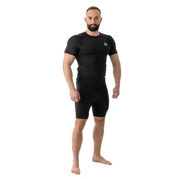 КОМПРЕССИОННЫЕ ШОРТЫ ДЛЯ БОЕВОГО СПОРТА ШОРТЫ ММА ДЛЯ БЕГА BUSHIDO L