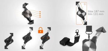 UCHWYT MOTOCYKLOWY NA TELEFON MOTOR