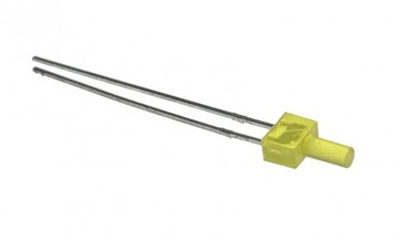 Dioda LED 2mm żółta, LTL-1245A - 6szt
