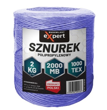 Sznurek Do Mocowania wełny Mineralnej 2000 mb