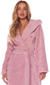 КОРОТКИЙ ТЕПЛЫЙ ПУХОВЫЙ ХАЛАТ ЖЕНСКИЙ БАНА S